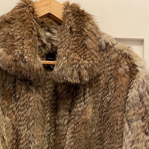 Rabbit Fur Jacket - Super Soft Excellent Condition - Picture 9 of 16